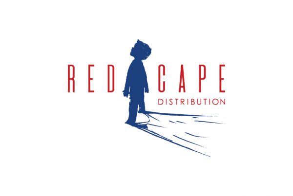 red cape film distribution logo branding