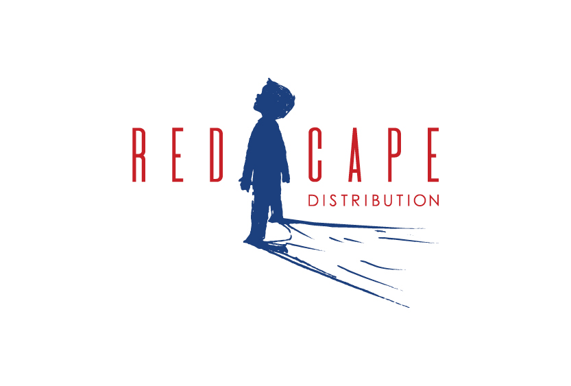 red cape film distribution logo branding