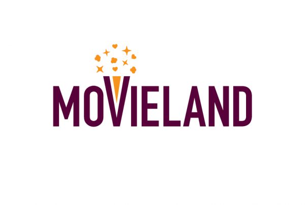 movieland cinema logo branding