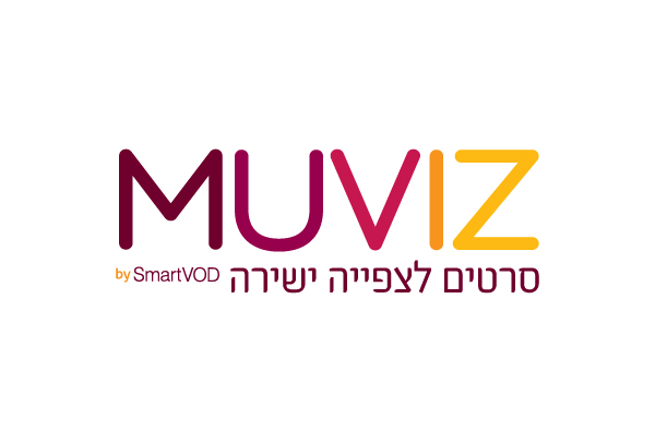 MUVIZ VOD branding logo design