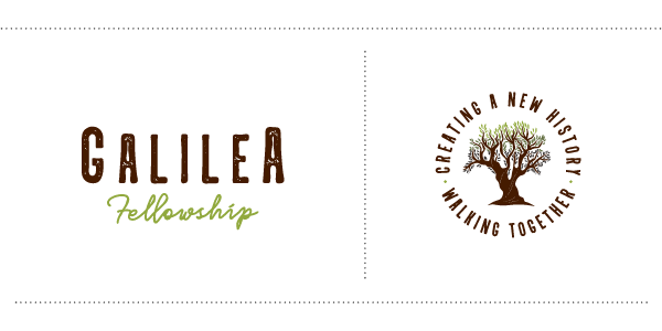 GALILEA FELLOWSHIP branding