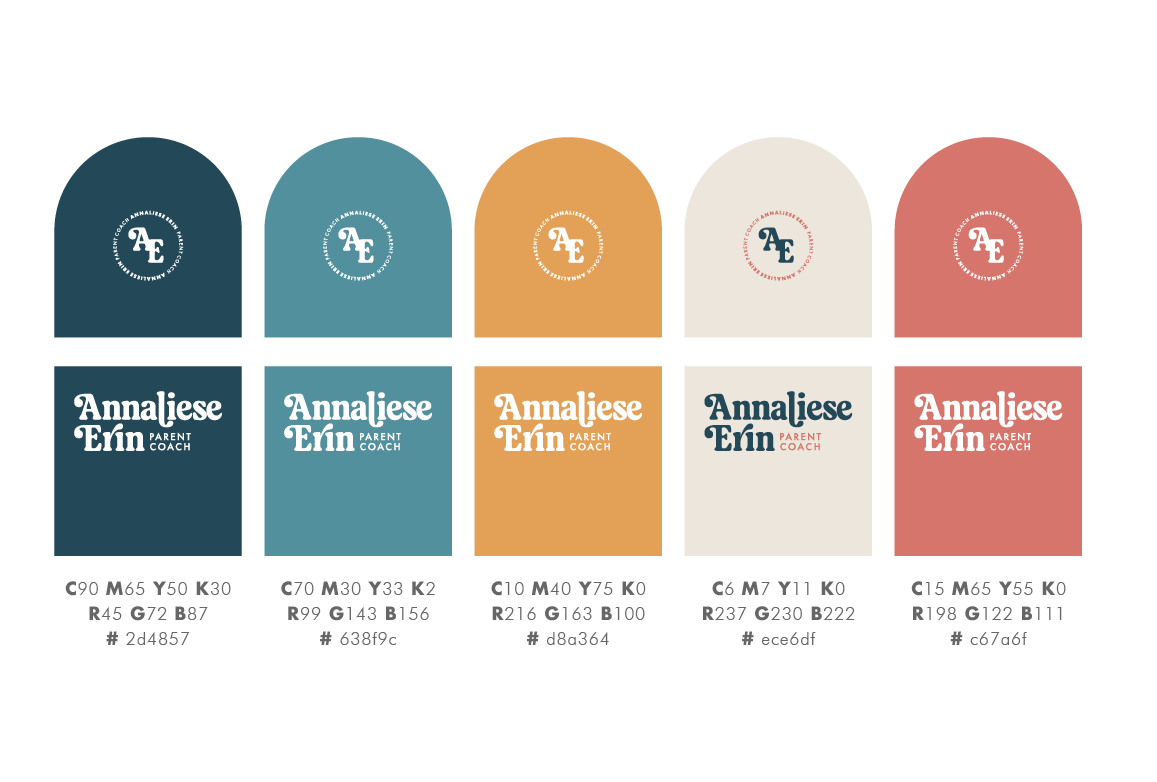 Annaliese Erin branding
