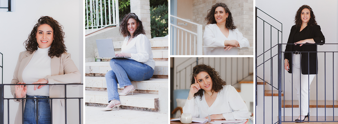 צילום תדמית למעצבת פנים